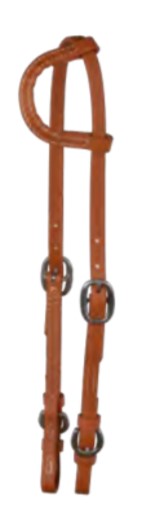 Single Ear BioThane Headstall