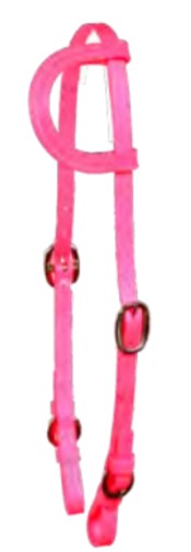 Single Ear BioThane Headstall