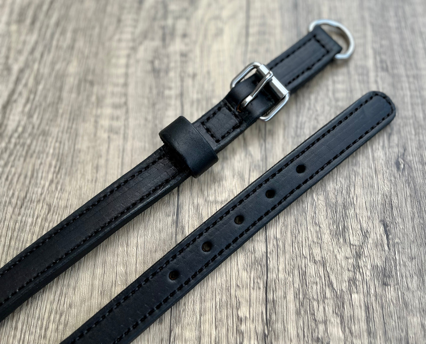 1"- Single Ply Leather Collar