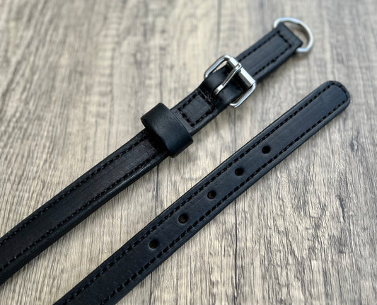 1"- Single Ply Leather Collar