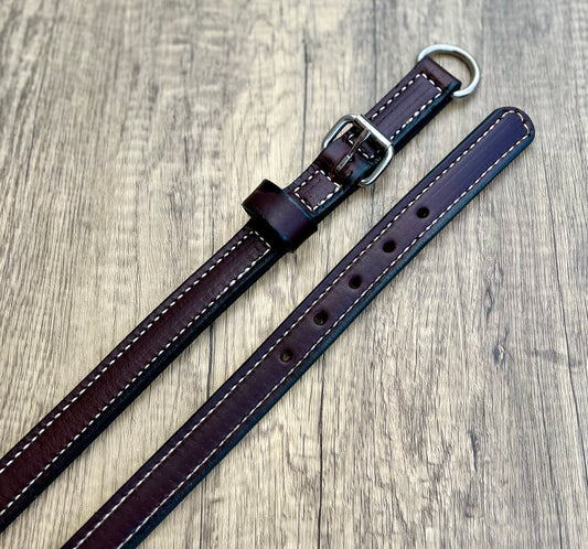 1"- 2 Ply Leather Narcotic Collar