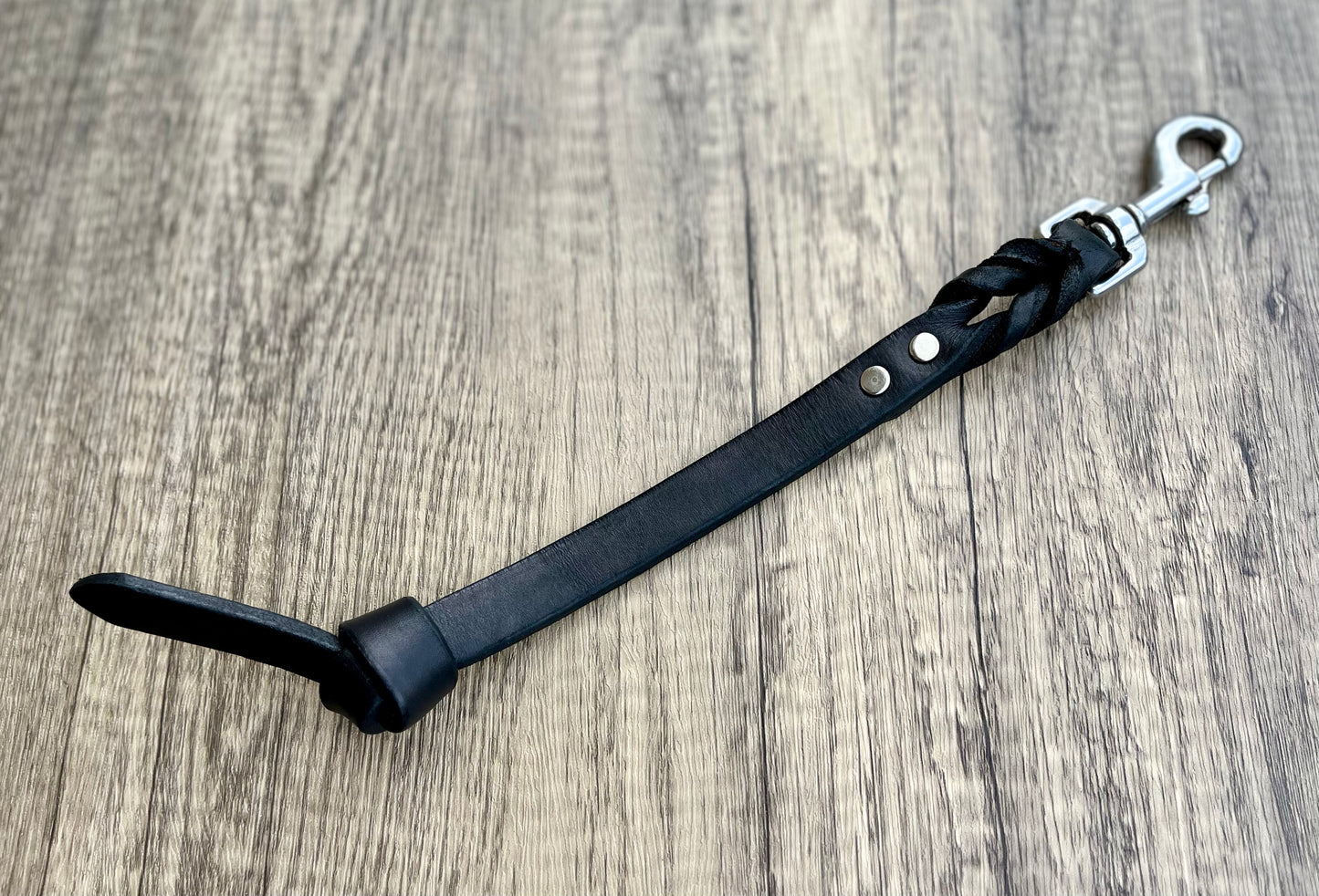 3/4" Leather Short Tab