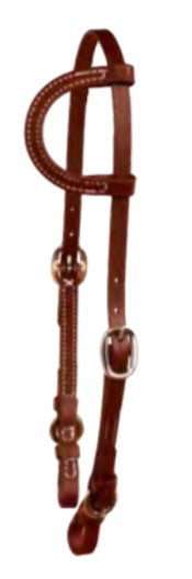 Single Ear BioThane Headstall