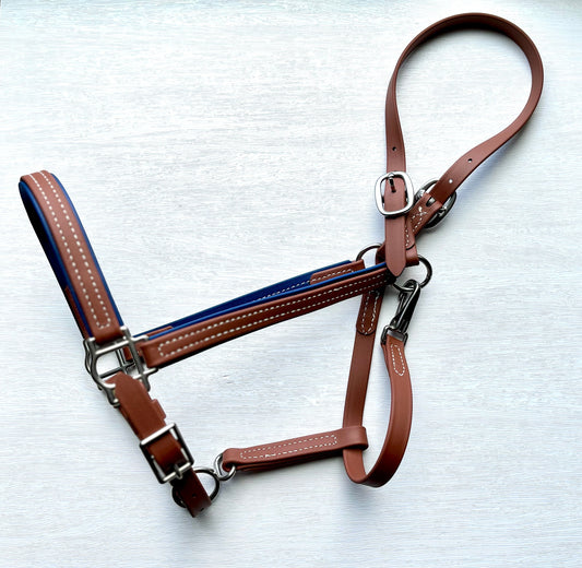 Breakaway BioThane Stitched Padded Halter