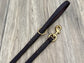 5/8" Top Grain Stitched Leather Leash