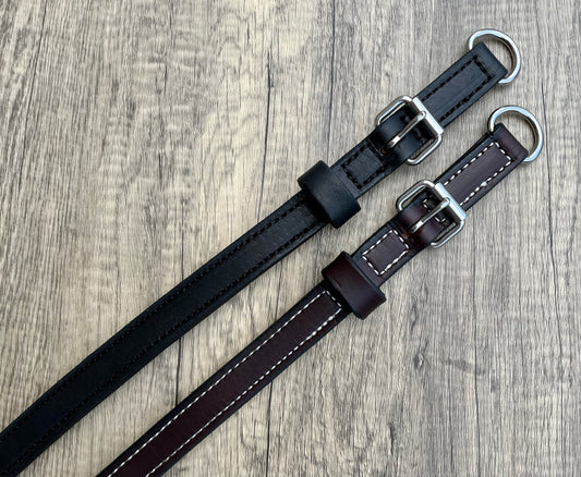1"- Single Ply Leather Collar